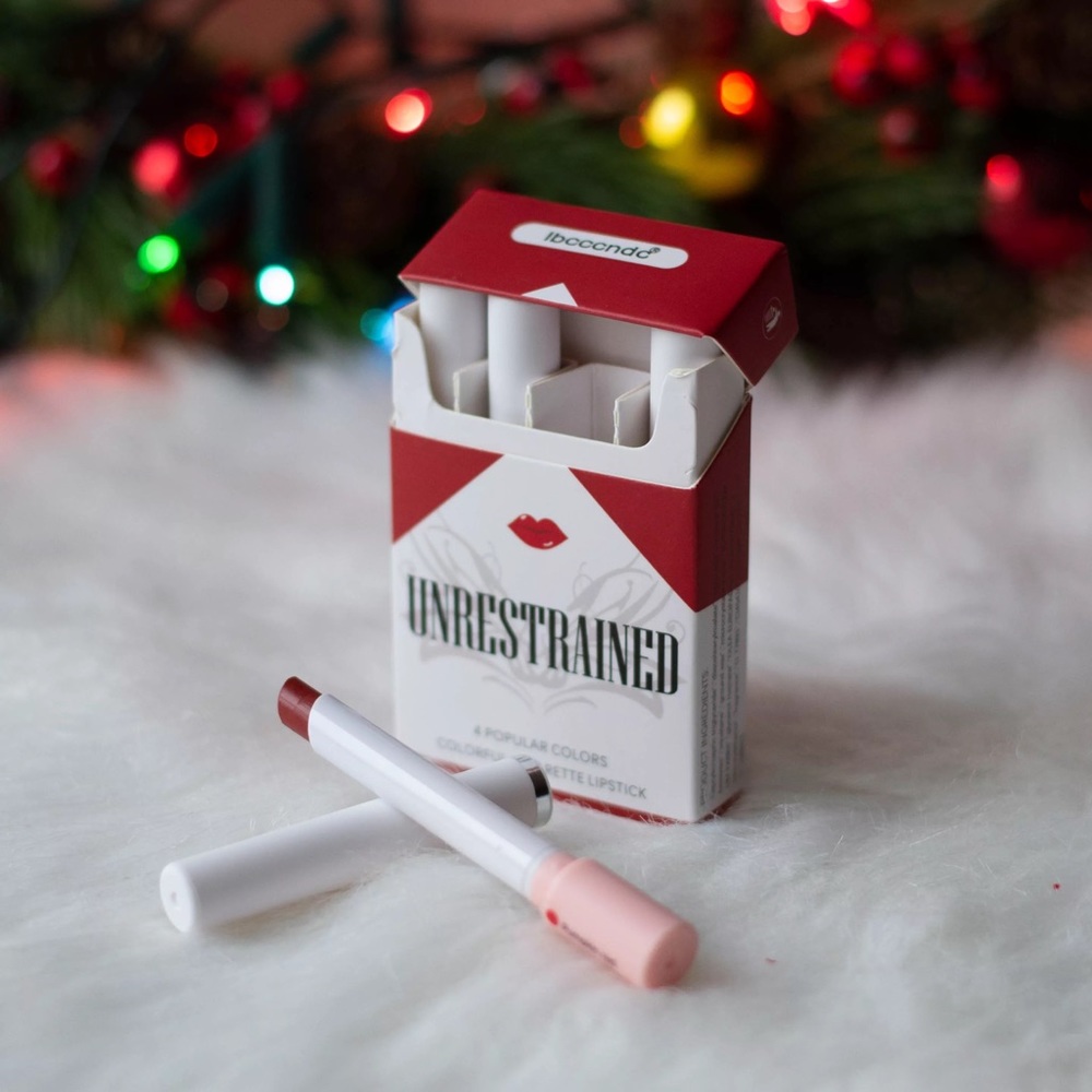 Cigarette Matte Lipstick Set 4 Pieces